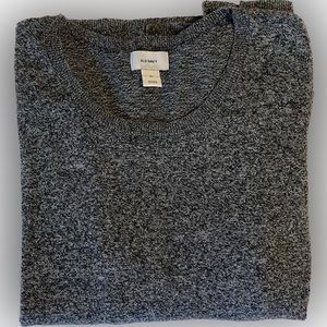 Old Navy Speckled Grey Crewneck Sweater